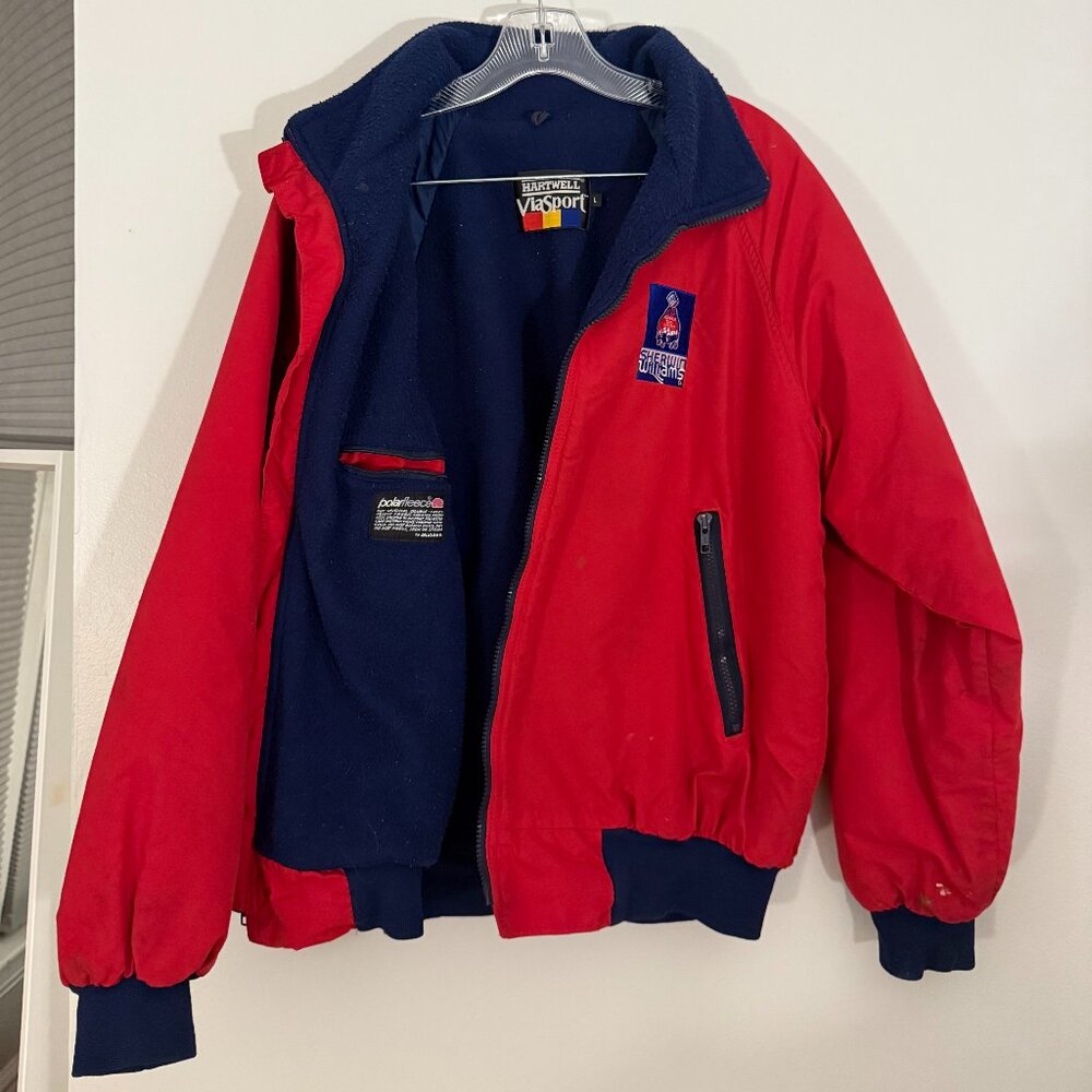 Vintage Hartwell ViaSport Polarfleece Red Jacket | Great Condition | Large